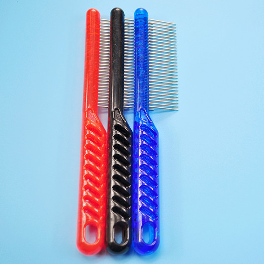 Pet Grate Comb Stainless Steel Crystal Comb for Pet Cat Dog Dog Flea Removal Comb