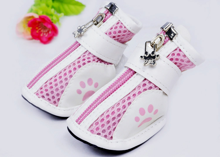 Spring/Summer Pet Shoes Summer New Non-Slip Soft Bottom Beef Tendon Bottom Breathable Mesh Dog Shoes Poodle Shoes Spring/Summer Pet Shoes Summer New Non-Slip Soft Bottom Beef Tendon Bottom Breathable Mesh Dog Shoes Poodle Shoes