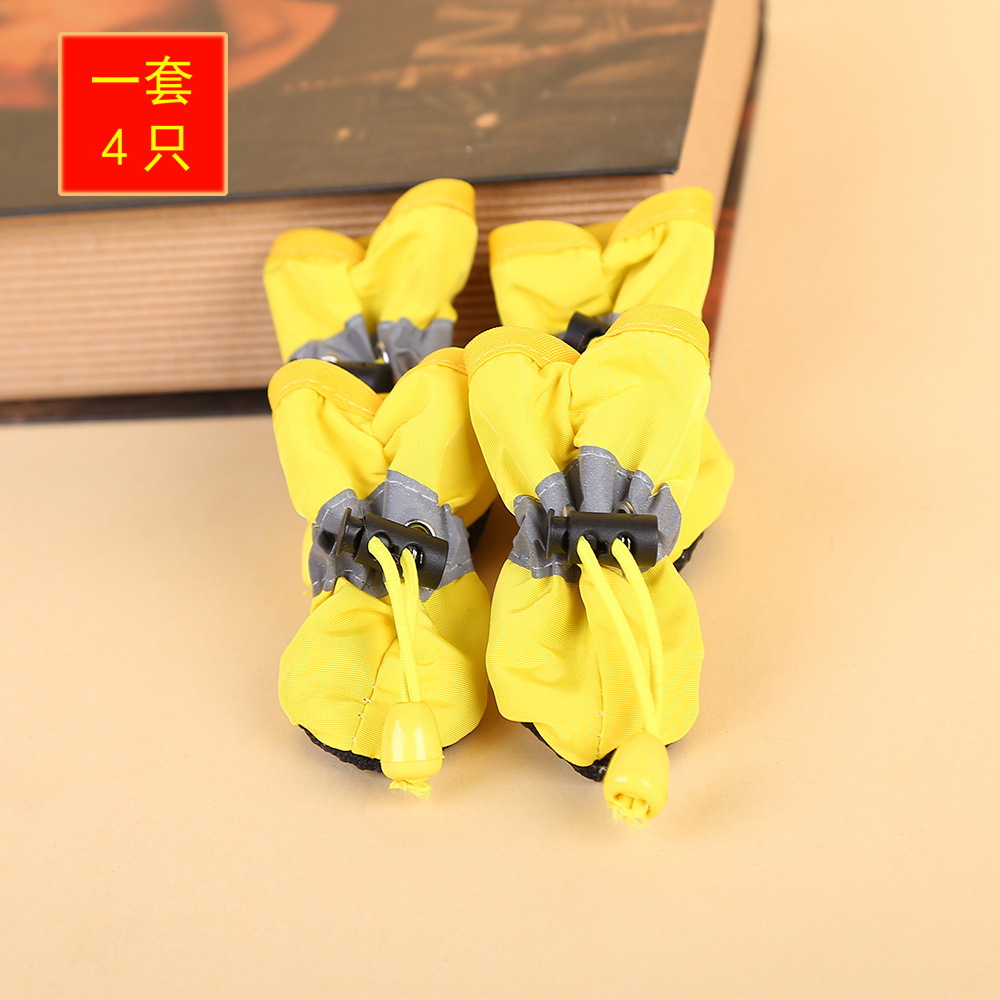 Dog Soft Sole Shoes Puppy Shoes Toddler Non-Slip Pet Shoe Cover Rain Boots Pet Shoes Teddy Dog Foot Cover