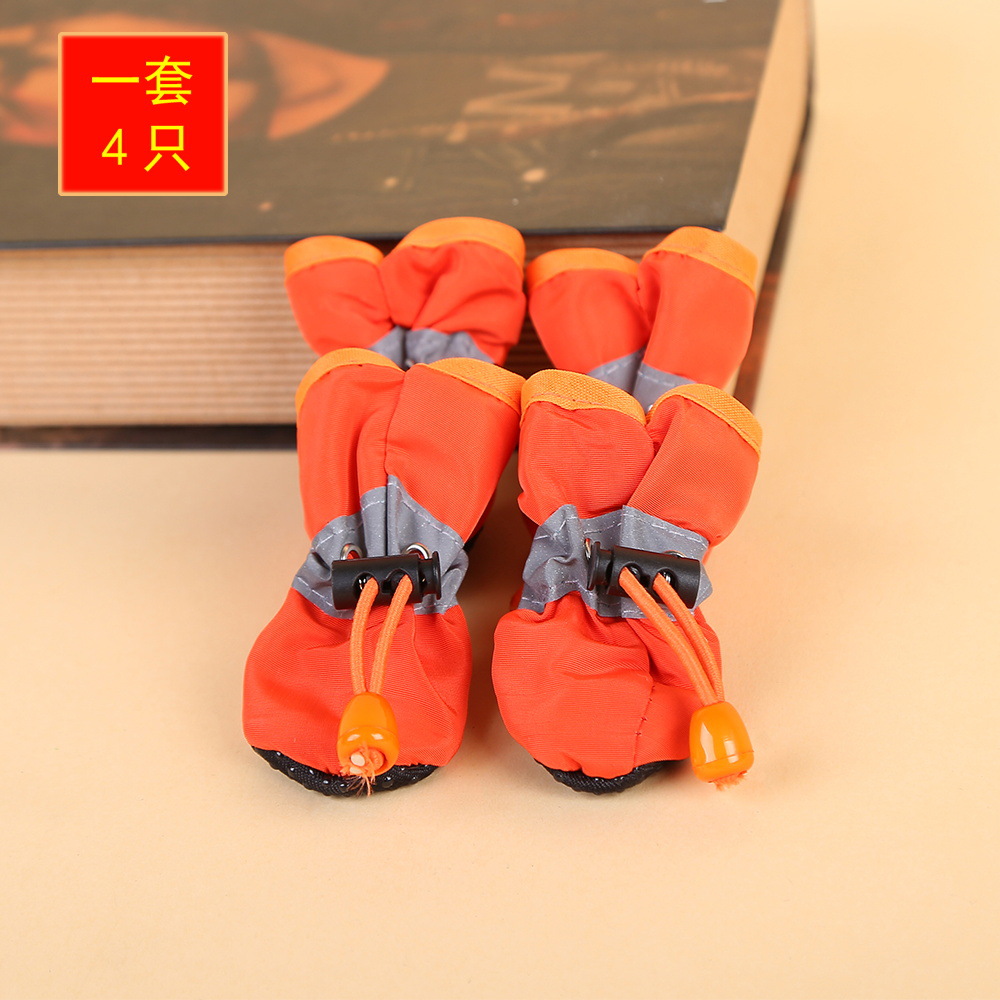 Dog Soft Sole Shoes Puppy Shoes Toddler Non-Slip Pet Shoe Cover Rain Boots Pet Shoes Teddy Dog Foot Cover