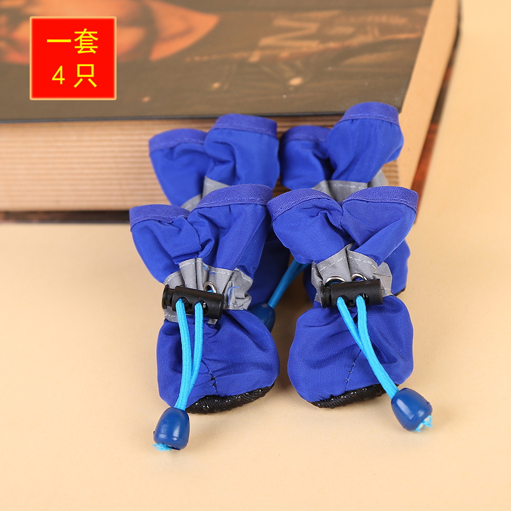 Dog Soft Sole Shoes Puppy Shoes Toddler Non-Slip Pet Shoe Cover Rain Boots Pet Shoes Teddy Dog Foot Cover