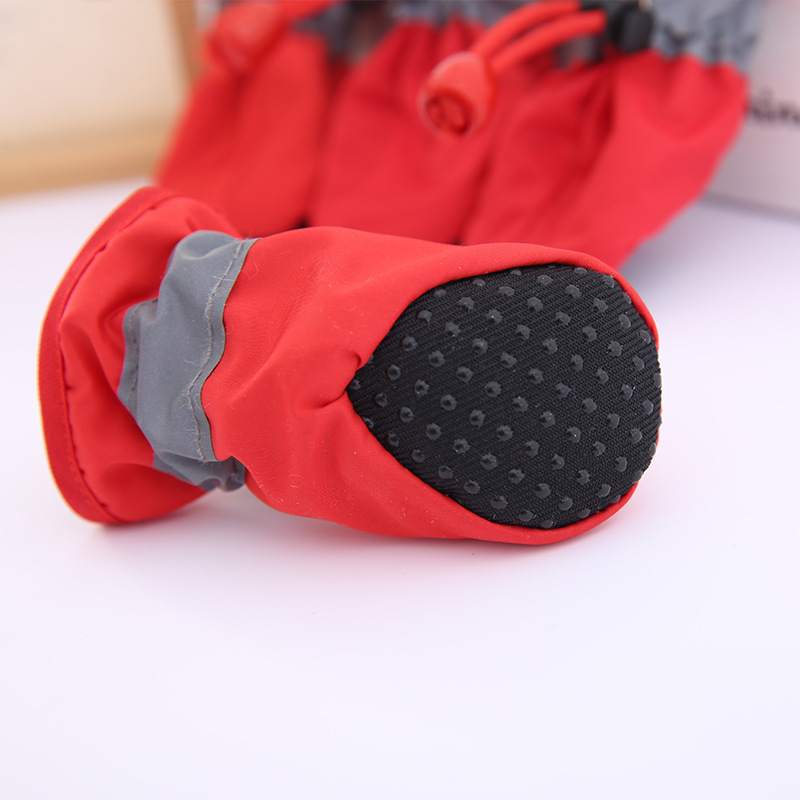 Pet Dog Soft Bottom Rainshoes Teddy Bomei VIP Bear Soft Bottom Rainshoes Boots Dog Shoes Waterproof Pet Shoes