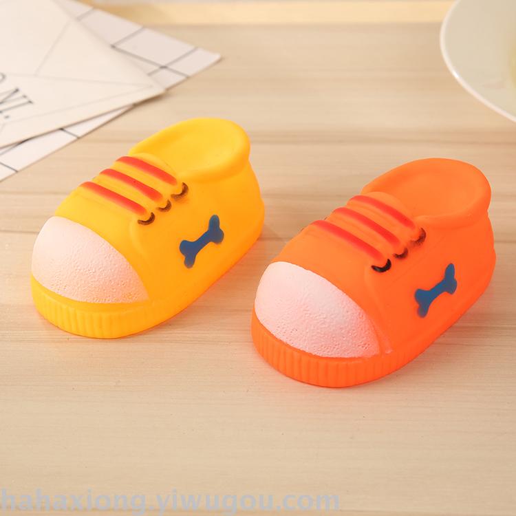 Pet shoes pet toys vocal shoes glue toys pet supplies cat and dog toys