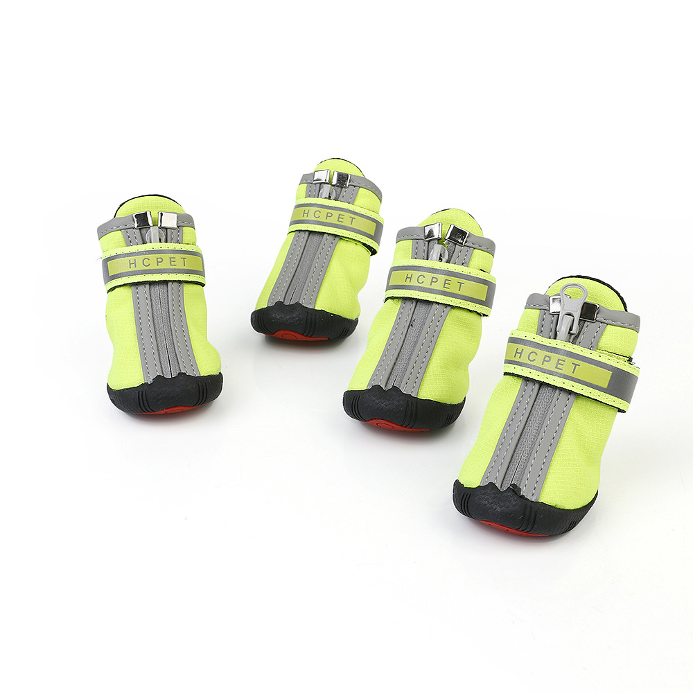 Rambo manufacturers direct pet shoes dog shoes amazon cross - border new waterproof wear - resistant luminous puppy shoes Rambo manufacturers direct pet shoes dog shoes amazon cross - border new waterproof wear - resistant luminous puppy shoes