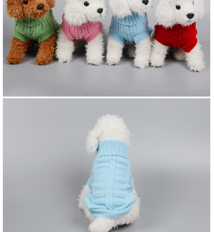 New Hot Sale Cross-Border Hot Pet Clothes Imitation Cashmere Pet Sweater Dog Clothes Pet Supplies New Hot Sale Cross-Border Hot Pet Clothes Imitation Cashmere Pet Sweater Dog Clothes Pet Supplies