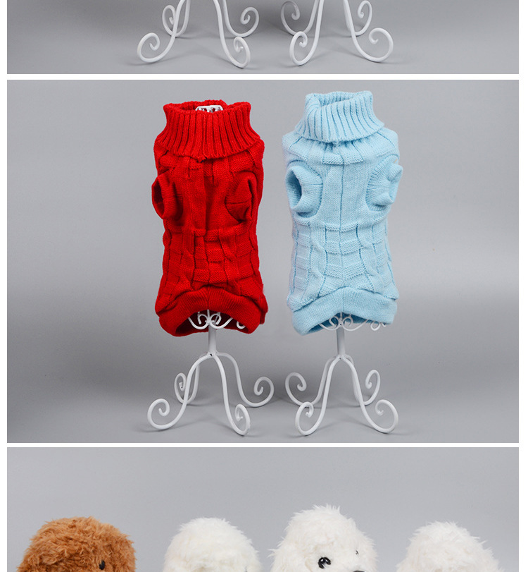 New Hot Sale Cross-Border Hot Pet Clothes Imitation Cashmere Pet Sweater Dog Clothes Pet Supplies New Hot Sale Cross-Border Hot Pet Clothes Imitation Cashmere Pet Sweater Dog Clothes Pet Supplies