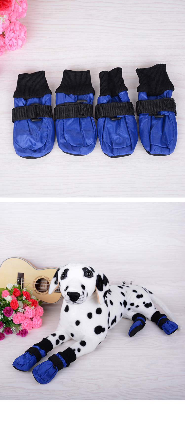 Blue wave children pet products medium large dog shoes breathable mesh dog shoes leisure walking pet shoes 