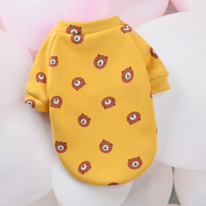 Customized New Cartoon Pet Clothes Fleece-Lined Two-Leg Sweater Autumn and Winter Pullover Pet Dog Clothes Cat Clothes Customized New Cartoon Pet Clothes Fleece-Lined Two-Leg Sweater Autumn and Winter Pullover Pet Dog Clothes Cat Clothes