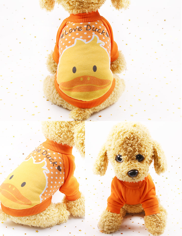 Clothes Spring Autumn and Winter Clothing Teddy Pet Supplies Cute Cartoon Cat Sweater Golden Retriever Big Dog Clothing Clothes Spring Autumn and Winter Clothing Teddy Pet Supplies Cute Cartoon Cat Sweater Golden Retriever Big Dog Clothing
