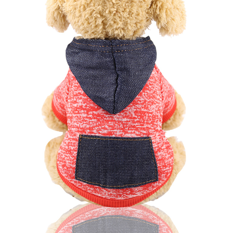 Autumn Winter Sweater Pocket Two-legged Clothes Sporty Pet Clothes Dog Cat Clothes Pet Supplies