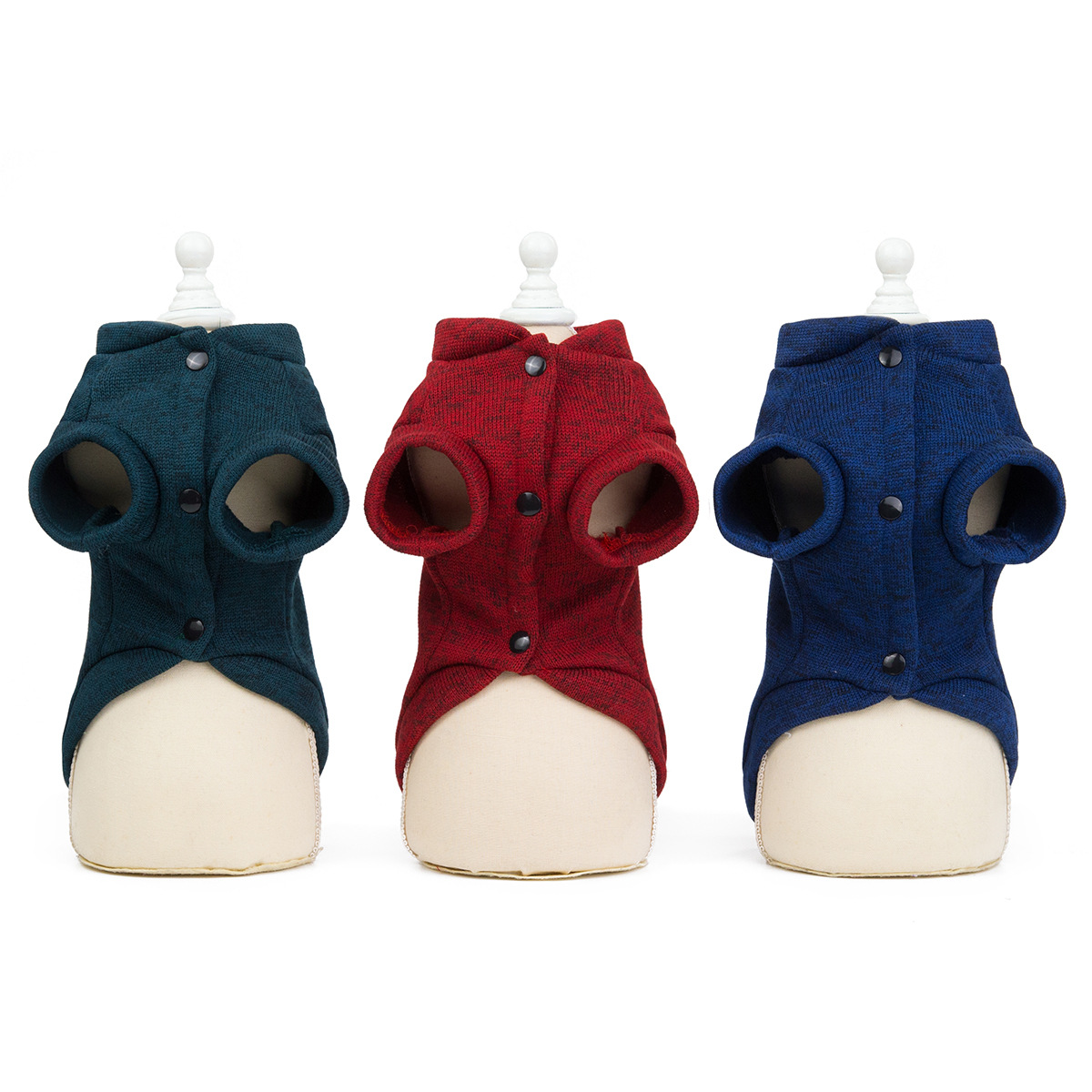 Pet Kitty Dog Clothes Clothing Supplies Teddy Autumn and Winter New Products in Stock Wholesale 19 Hat with Glasses Sweater