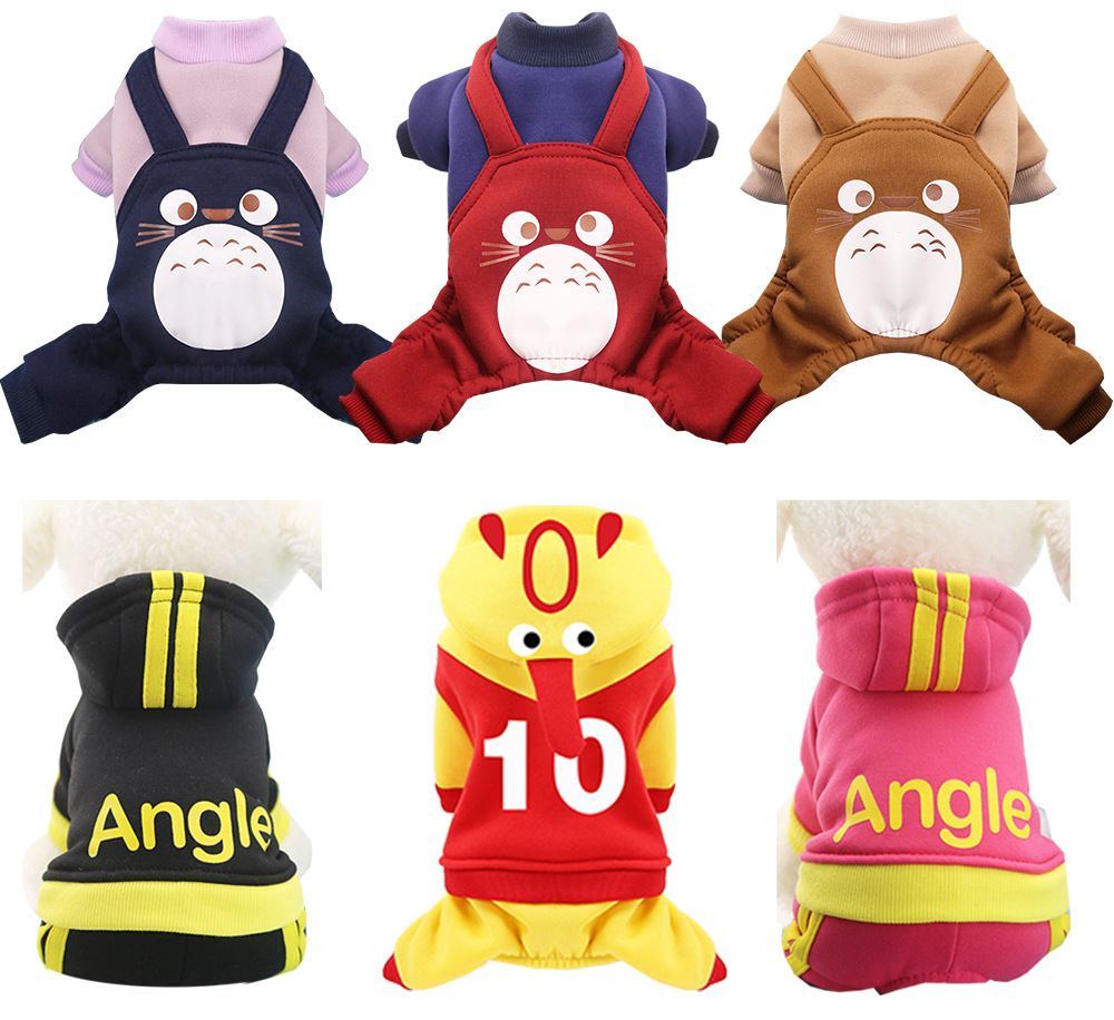 A Variety of Dog Clothes Four-Legged Sweater Button Pet Clothes Pet Supplies Cat Clothes New Style for Autumn and Winter