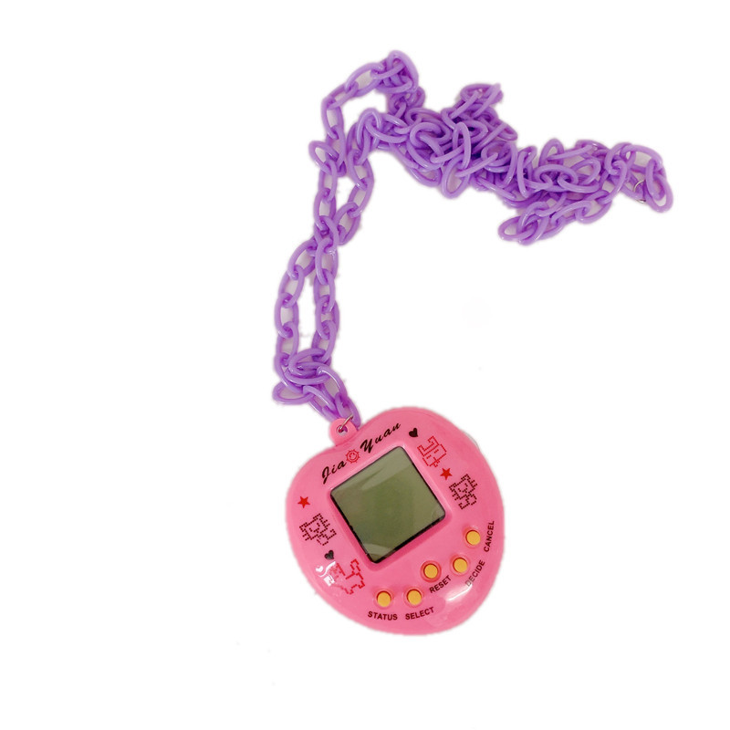 New Childhood Creative Toy Memories Candy Color Electronic Pet Machine Necklace Halter Sweater Chain Trendy Female Accessories