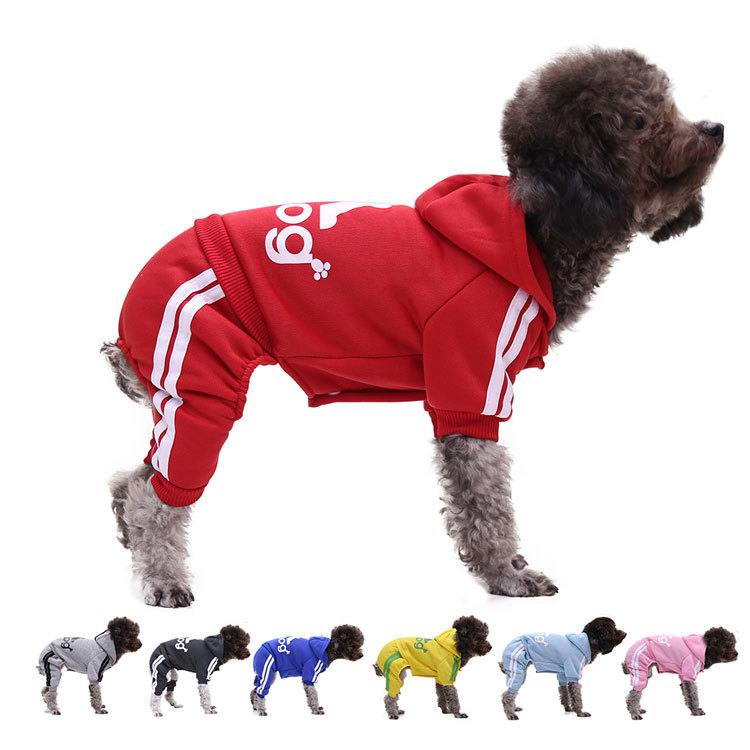 A Variety of Dog Clothes Four-Legged Sweater Button Pet Clothes Pet Supplies Cat Clothes Autumn and Winter New Style