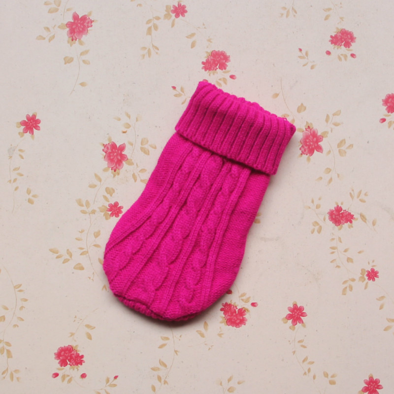 Thicken Autumn and Winter Pet Dog Sweater Warm Threedimensional Twisted Rope Kitten Puppy Sweater Teddy Bear Dog Clothes Thicken Autumn and Winter Pet Dog Sweater Warm Threedimensional Twisted Rope Kitten Puppy Sweater Teddy Bear Dog Clothes