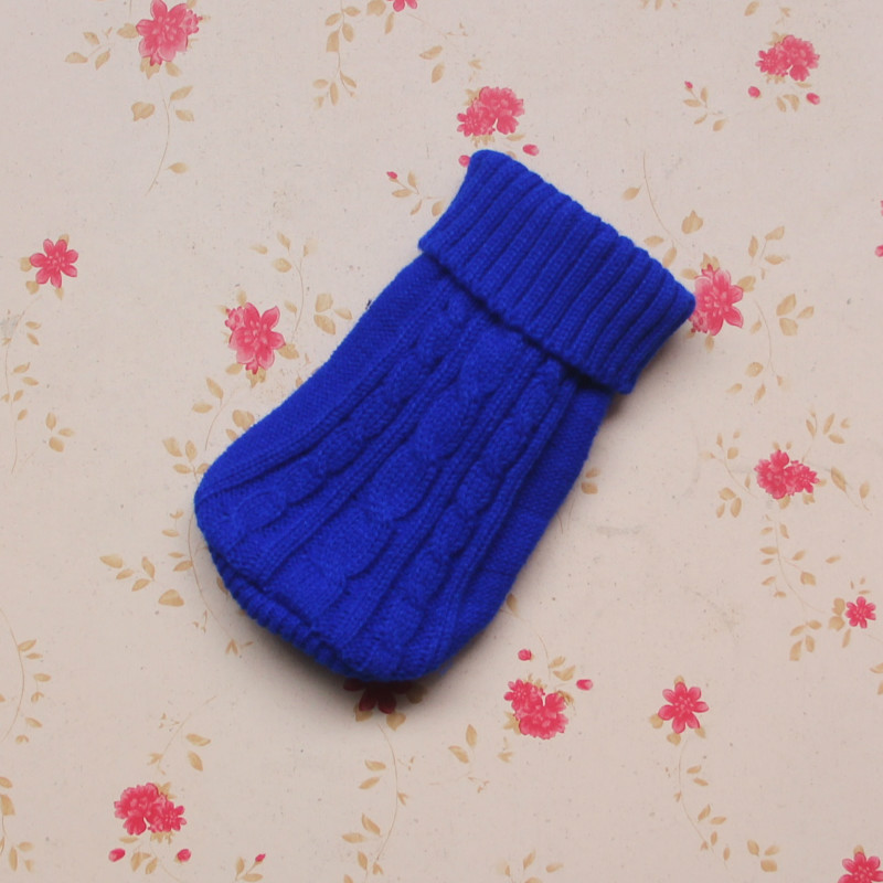 Thicken Autumn and Winter Pet Dog Sweater Warm Threedimensional Twisted Rope Kitten Puppy Sweater Teddy Bear Dog Clothes Thicken Autumn and Winter Pet Dog Sweater Warm Threedimensional Twisted Rope Kitten Puppy Sweater Teddy Bear Dog Clothes