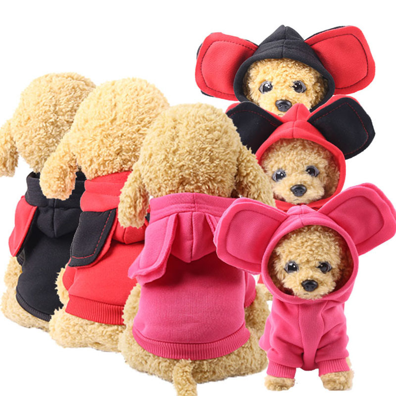 Autumn Winter Sweater Pocket Two-legged Clothes Sporty Pet Clothes Dog Cat Clothes Pet Supplies