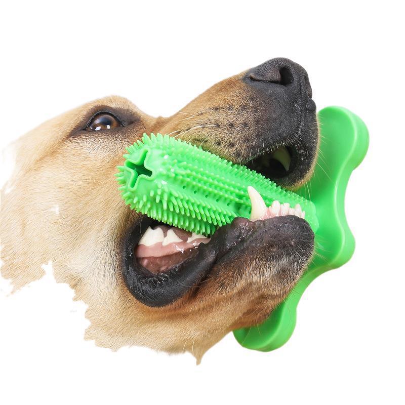 Pet Supplies Amazon Hot Sale Cleaning Pet Dog Molar Rod Dog Vent Toy Sucker Tooth Cleaning Dog Toothbrush