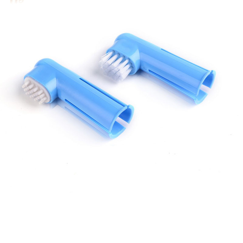 Spot supply pet toothbrush dog toothbrush set of three toothbrush finger toothbrush pet cleaning supplies