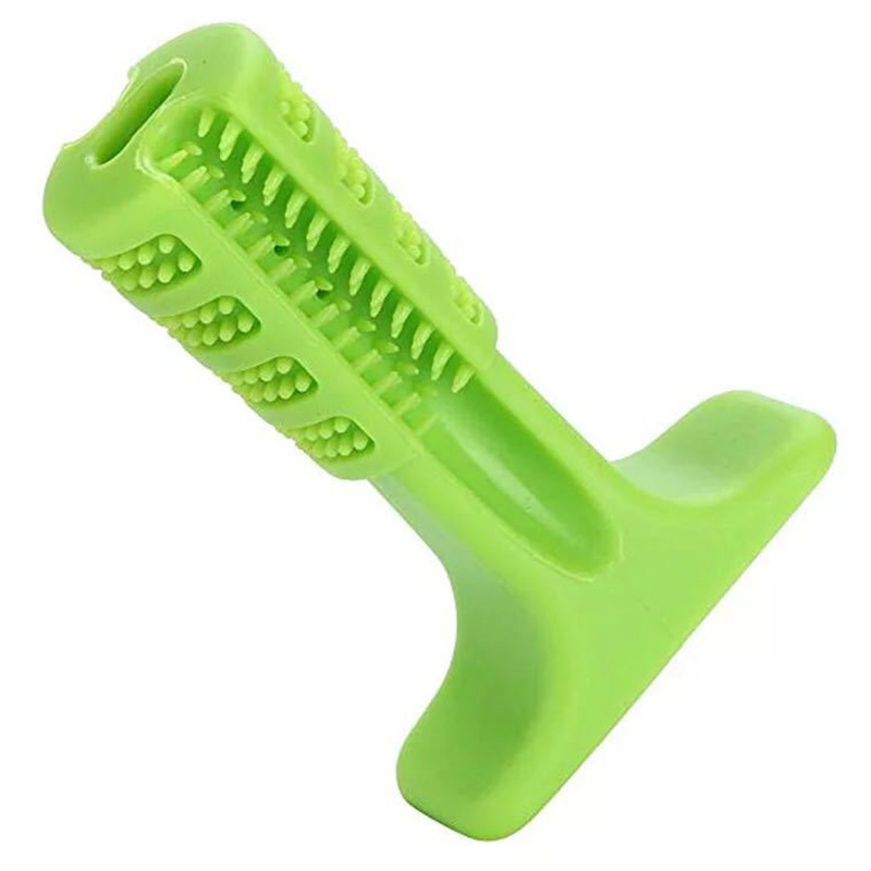 Pet grinding stick dog toothbrush rubber silicone teeth cleaning toy multi-size bite stick large