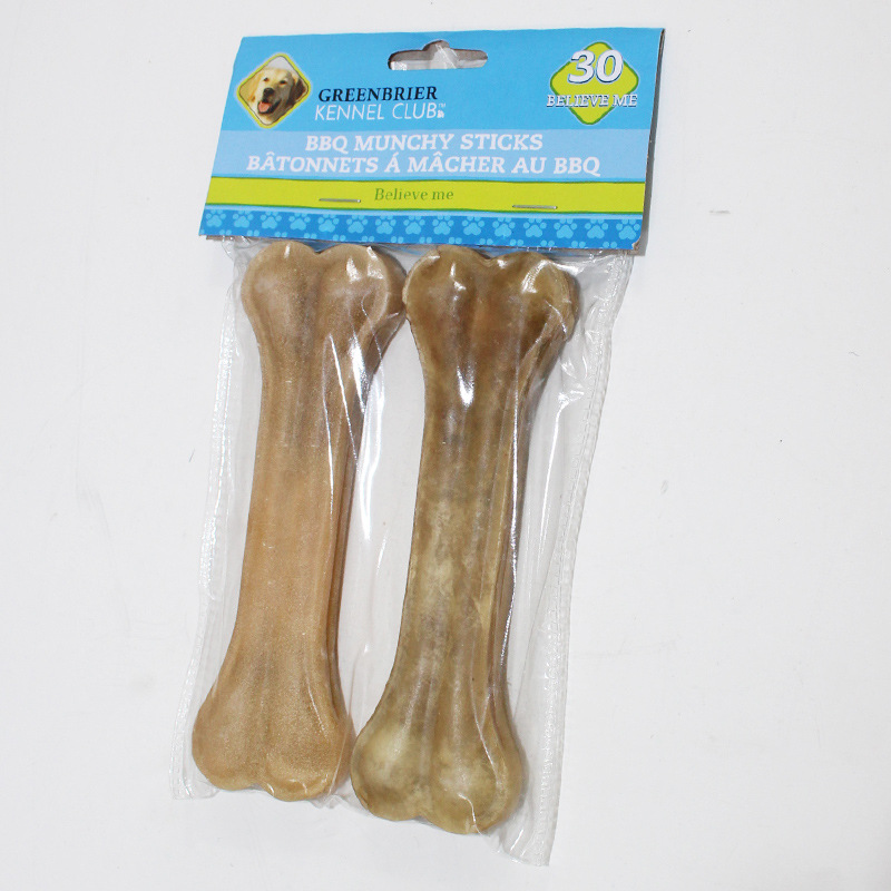 Factory Direct Sales Cowhide Bone Pressing Dog Molar Dog Chew Pet Snack Molar Supplies Pet Toys