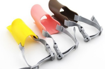 Duck muzzle a new type of dog muzzle is anti-bite and anti-bite soft plastic multi-color plastic of optional size