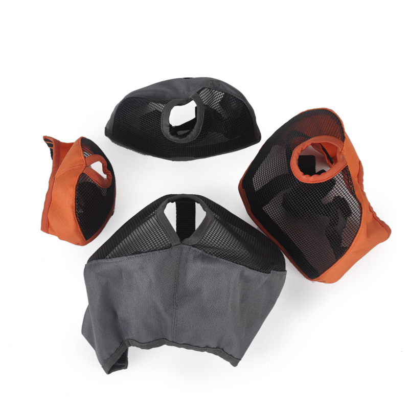 Amazon Cross-Border Factory Direct Supply Bulldog Eye Mask Short Nasal Cavity Dog Mask Dog Anti-Bite/Anti-Bark Muzzle