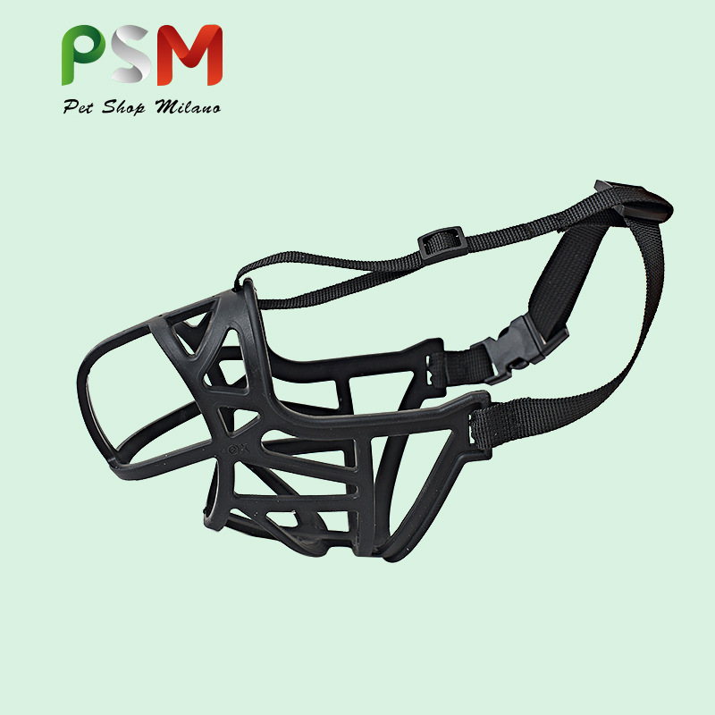 PSM Pet Muzzle Anti-Bite/Anti-Bark Dog Mouth Cover Water. Drinking Grid Adjustment Large, Medium and Small Dogs Dog Muzzles