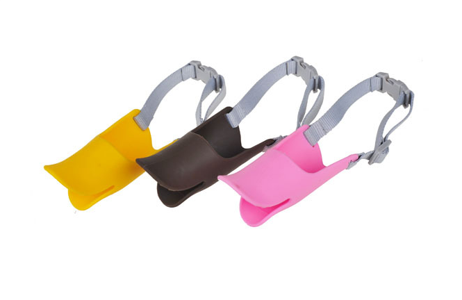 Pet dog muzzle muzzle muzzle ducks fresh face masks-called bite-proof-proof medium dog bark control muzzle