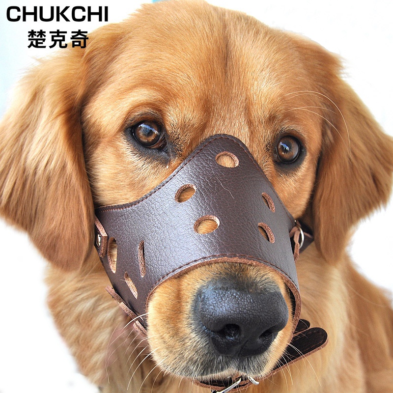 Dog Mouth Cover Dog Muzzles Anti-Biting/Anti-Barking Eating Indiscriminately Medium Large Dog Dog Mask Golden Retriever Bark Stopper Pet Muzzle