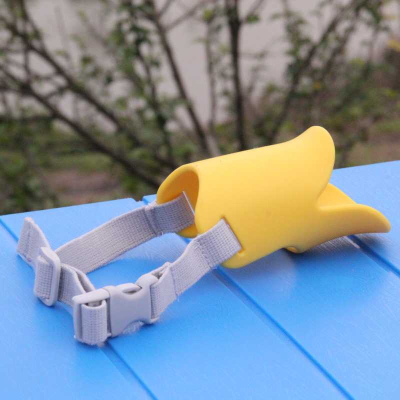 Silica Gel Muzzle Dog Mouth Cover Dog Supplies Pet Muzzle Anti-Bite/Anti-Bark gou zui zhao