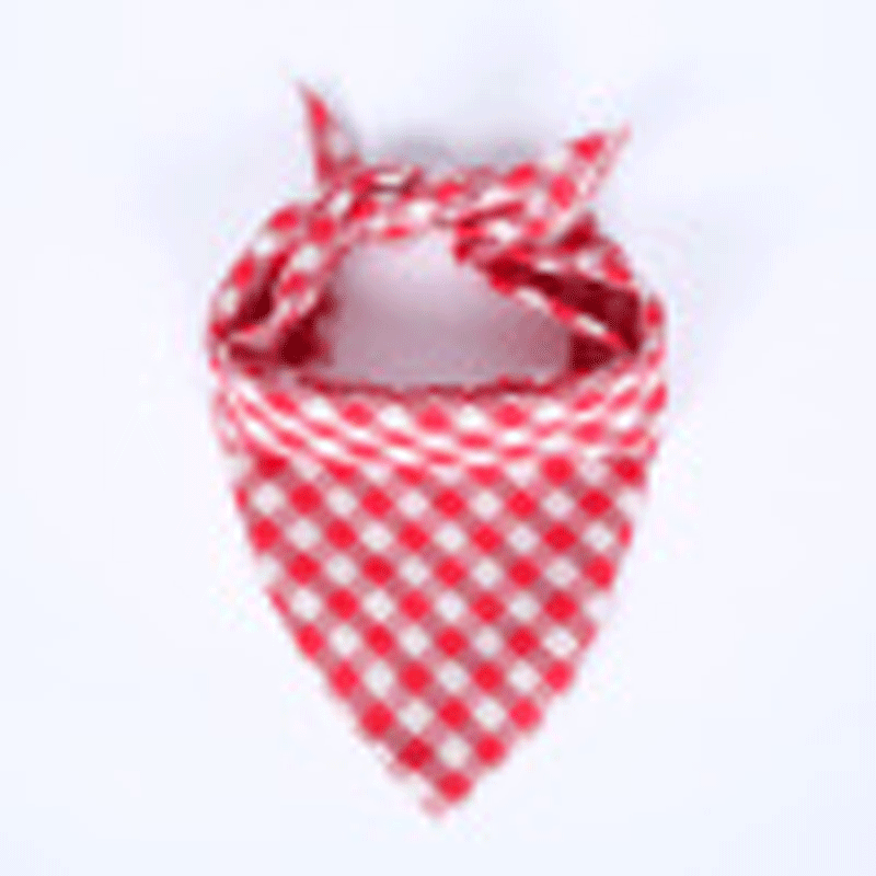 Pet Supplies Dog Ribbon Collar Saliva Scarf Scarf Scarf Collar Adjustable Buckle Collar Triangular Binder