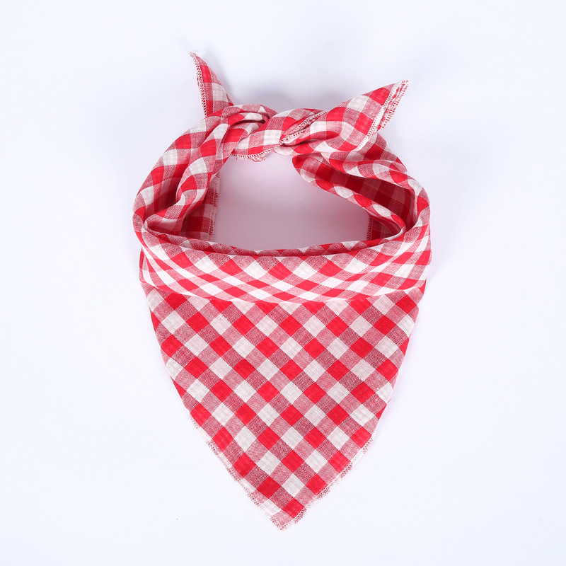 Pet Supplies Dog Ribbon Collar Saliva Scarf Scarf Scarf Collar Adjustable Buckle Collar Triangular Binder