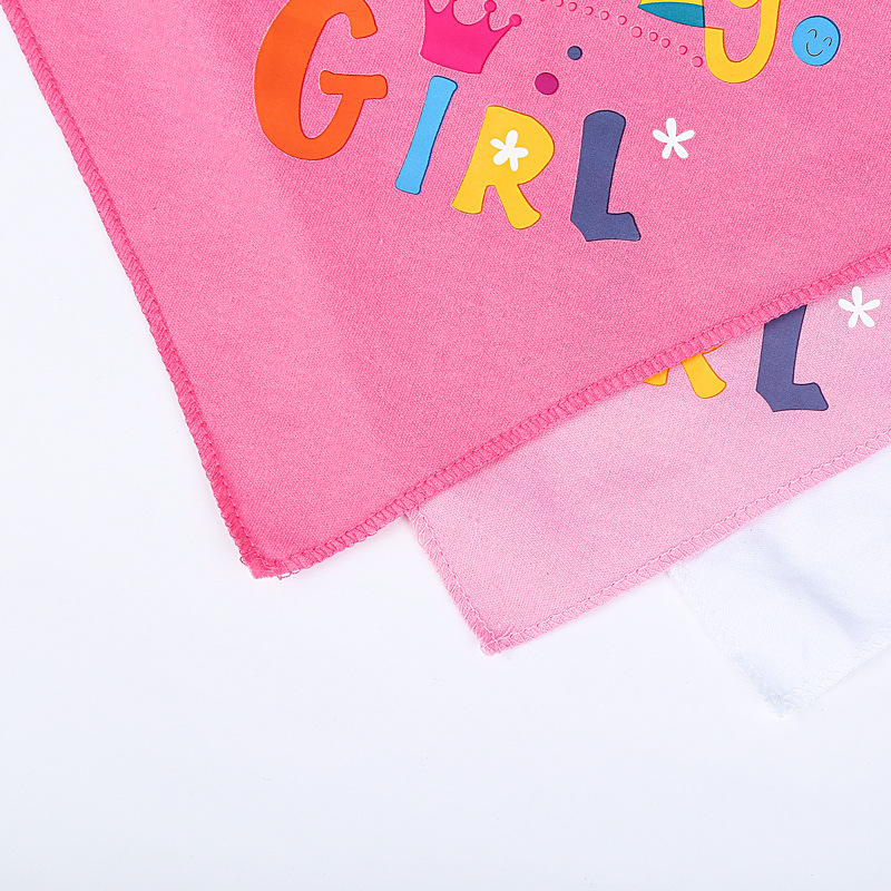 Dog Pet Birthday Printed Scarf Dog Year-Old Commemorative Party Saliva Towel Set Factory Spot Direct Sales