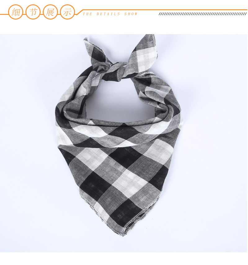 Pet's Saliva Towel Triangular Binder Collar Dog Scarf Silk Scarf Cat Scarf Pet Bandana One Piece Dropshipping