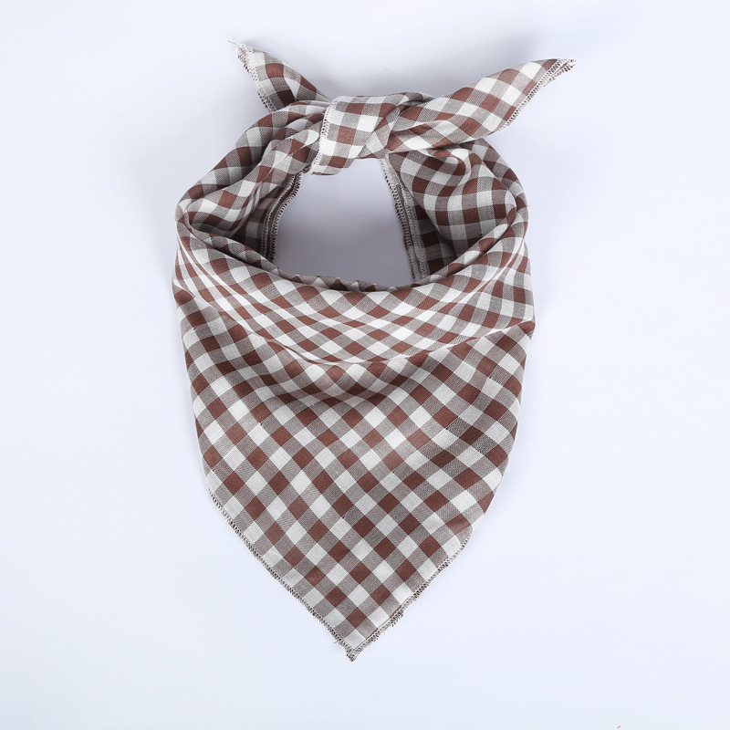 Pet's Saliva Towel Triangular Binder Collar Dog Scarf Silk Scarf Cat Scarf Pet Bandana One Piece Dropshipping
