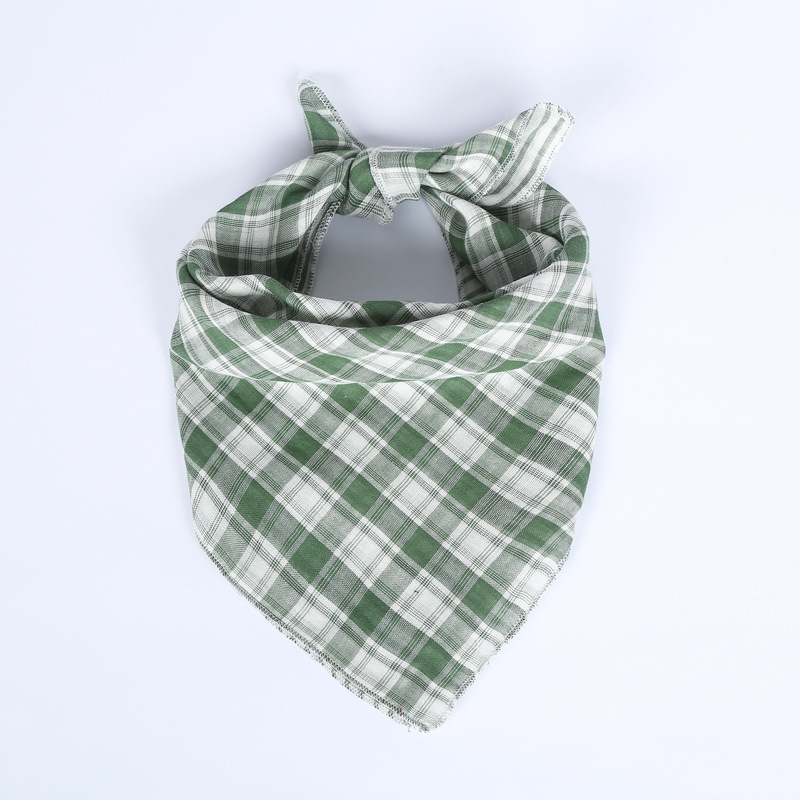 Pet's Saliva Towel Triangular Binder Collar Dog Scarf Silk Scarf Cat Scarf Pet Bandana One Piece Dropshipping