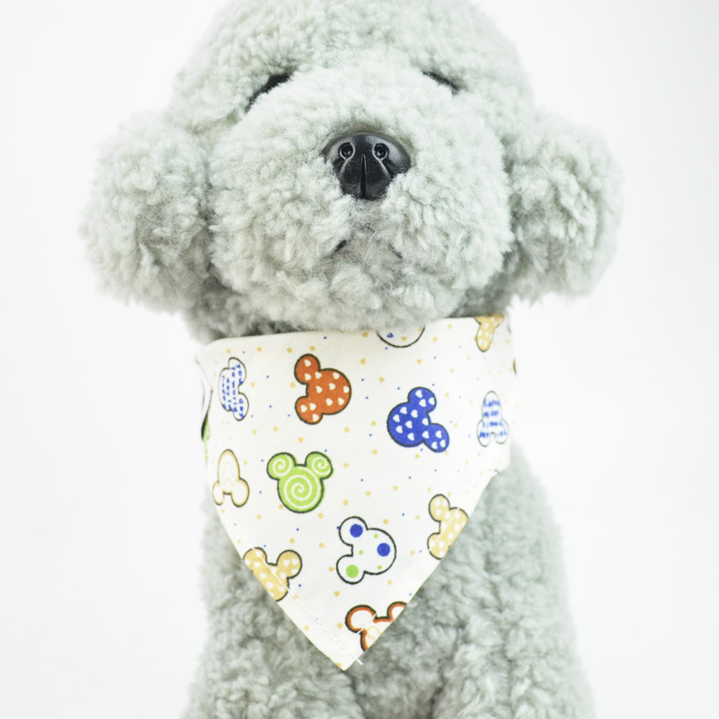 Cartoon Pet&#039;s Saliva Towel High Quality Cat Saliva Towel Dog Scarf Scarf