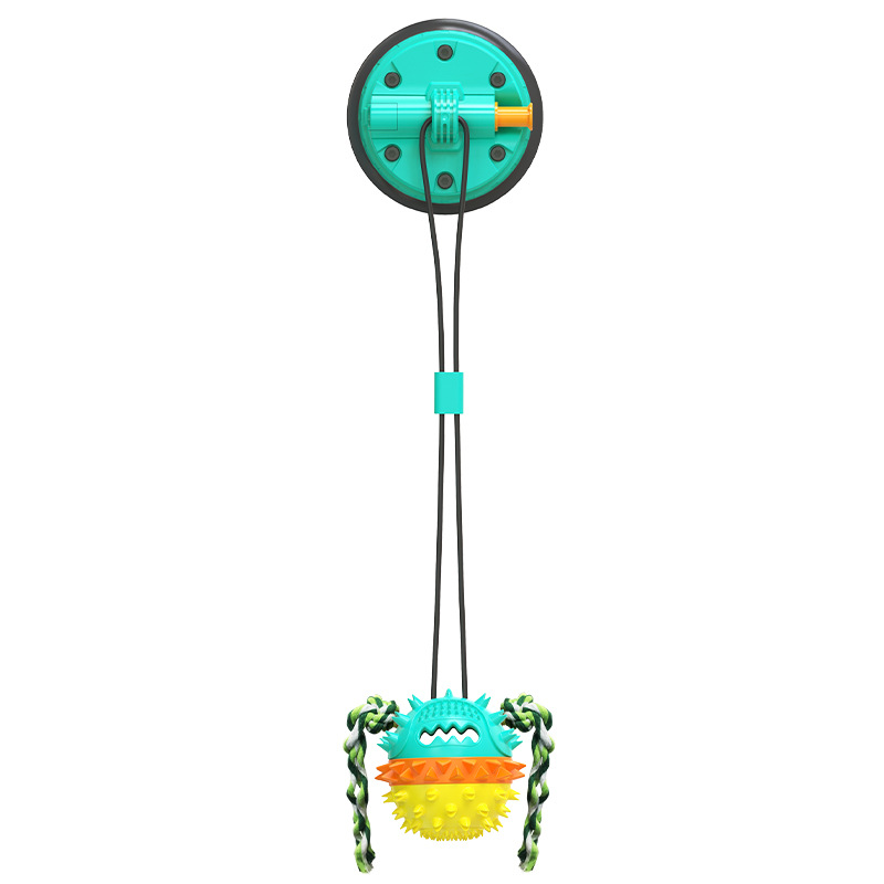 Pet Supplies Factory Wholesale Company New Hot Amazon Dog Molar Toy Vacuum Sucker Drawstring Ball