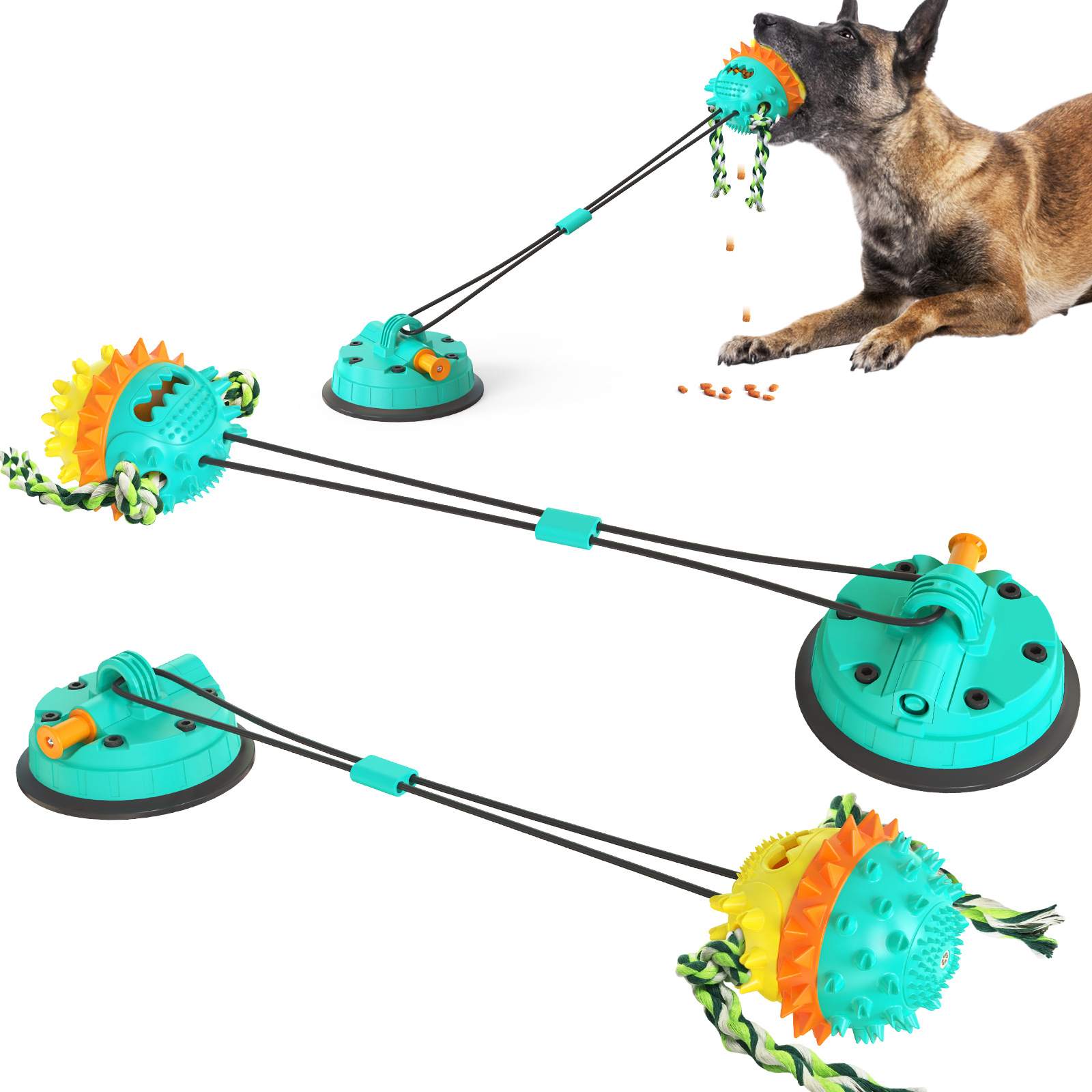Pet Supplies Factory Wholesale Company New Hot Amazon Dog Molar Toy Vacuum Sucker Drawstring Ball