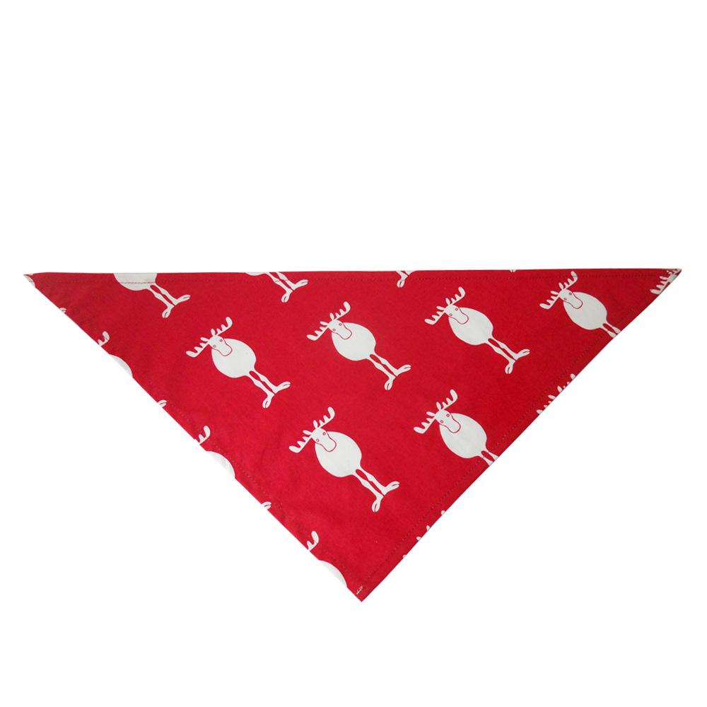 Cross-Border Amazon Christmas Pet's Saliva Towel Pure Cotton Triangle Scarf Dog Scarf Cat Scarf Jewelry Cross-Border Amazon Christmas Pet's Saliva Towel Pure Cotton Triangle Scarf Dog Scarf Cat Scarf Jewelry