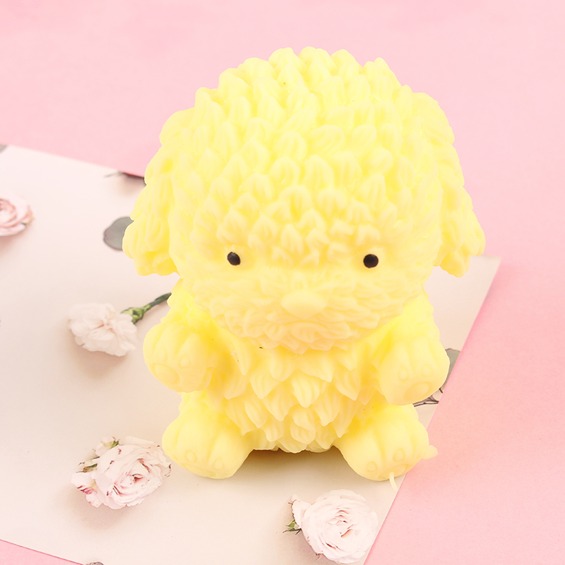 Decompression Toy Lala Teddy Dog Squeezing Toy Pressure Reduction Toy Black Cat White Cat Korean Creative Vent Beads Ball