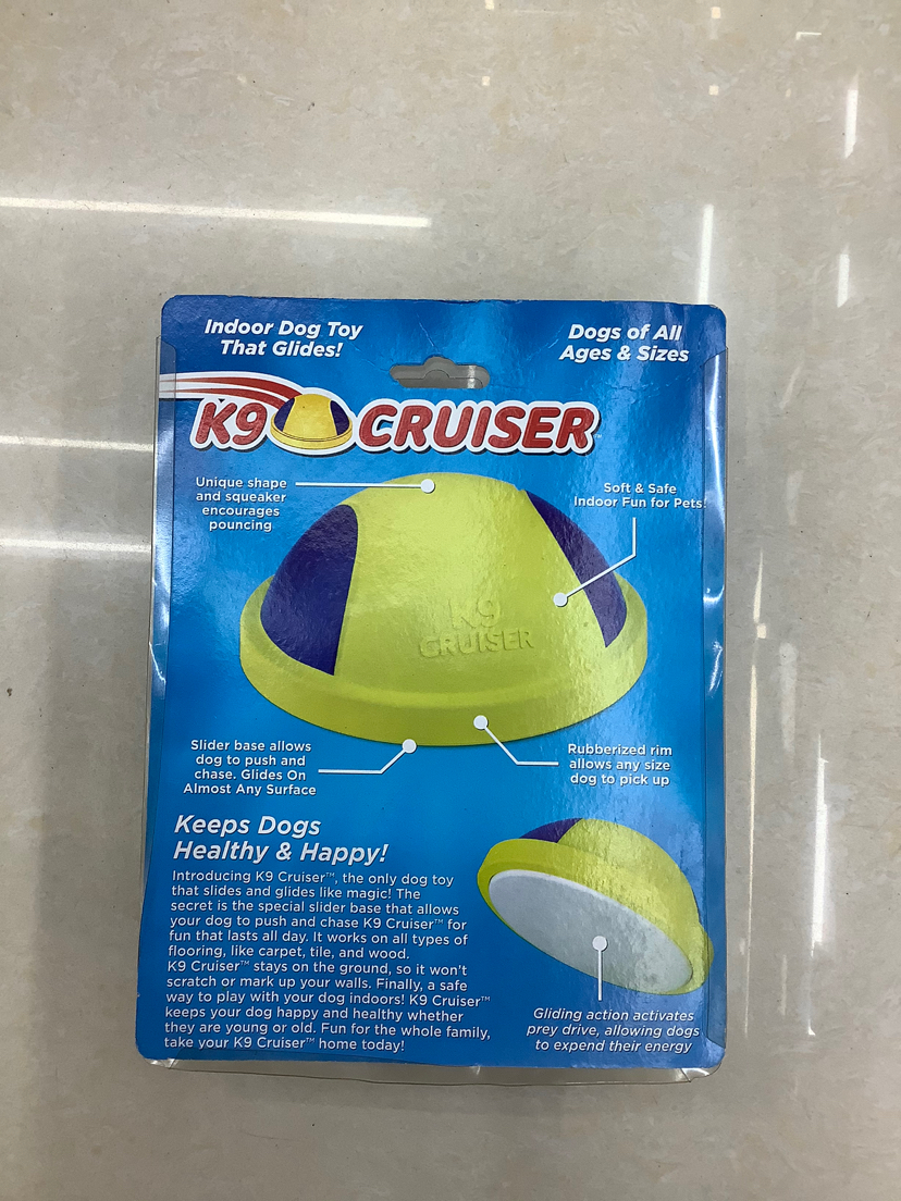 Popular Pet Supplies New Bite-Resistant Dog Sound Toys Squeaky Ball Educational Slow Tableware