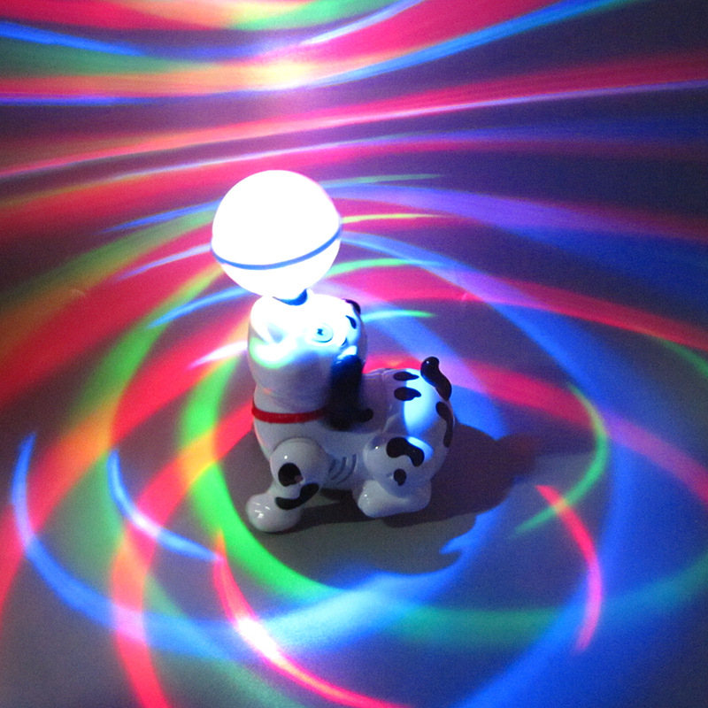 Electric Dream Light Ball Light Rotating Music Pop and Tip Puppy Dog Stall Hot Sale Children&#039;s Toys Wholesale