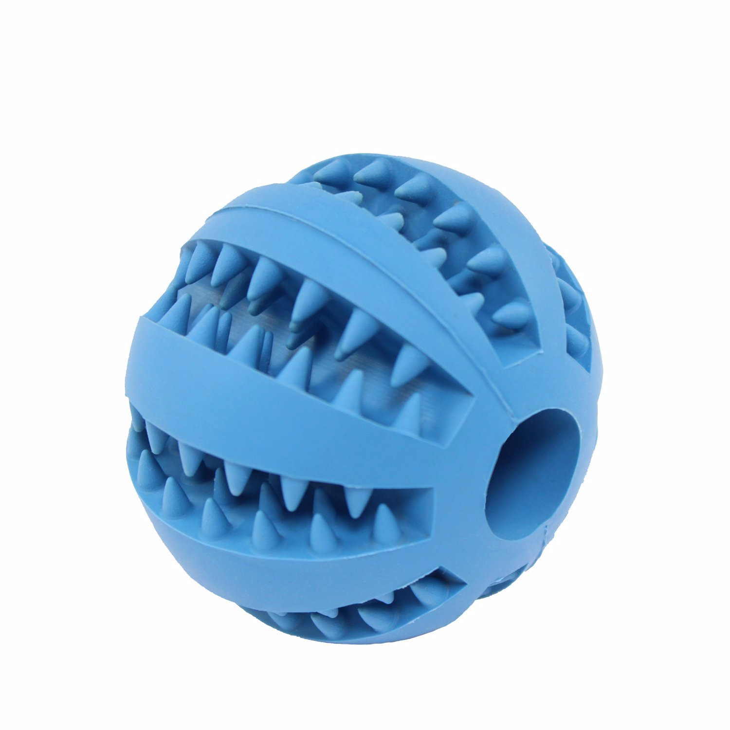 Dog Toys Bite-Resistant Ball Cat Rubber round Toy Food Dropping Ball Teether Ball Amazon Pet Supplies Factory