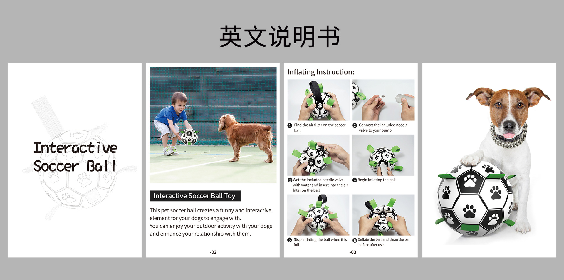 Amazon Hot Pet Supplies Dog Ball Toy Outdoor Multifunctional Interactive Rope Dog Football Dog Toy