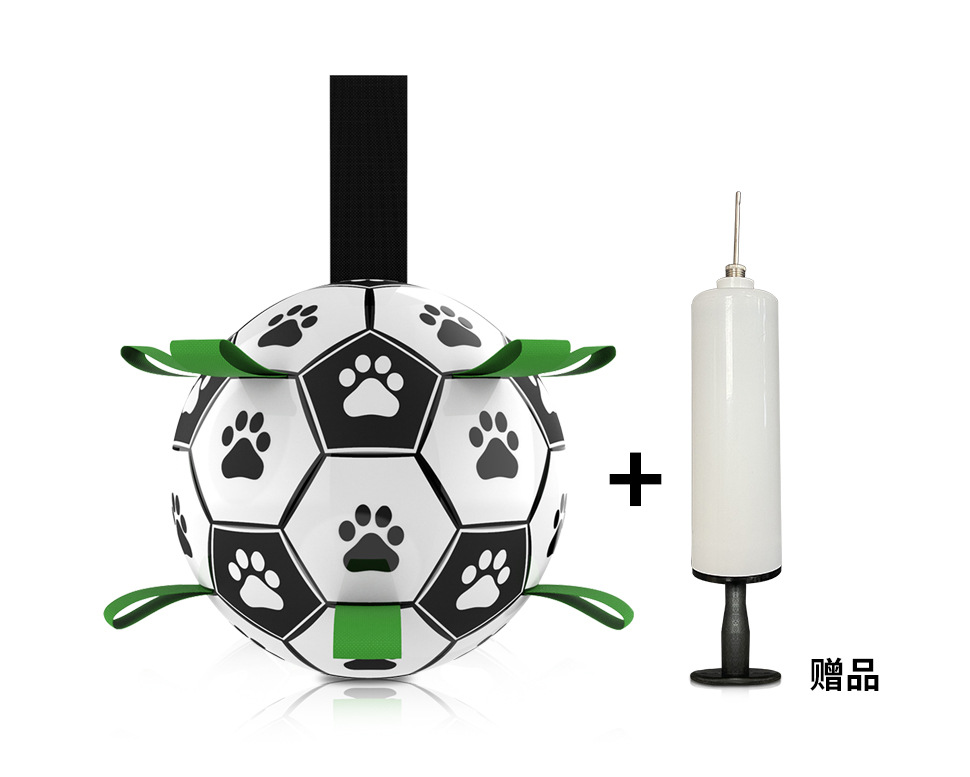 Amazon Hot Pet Supplies Dog Ball Toy Outdoor Multifunctional Interactive Rope Dog Football Dog Toy