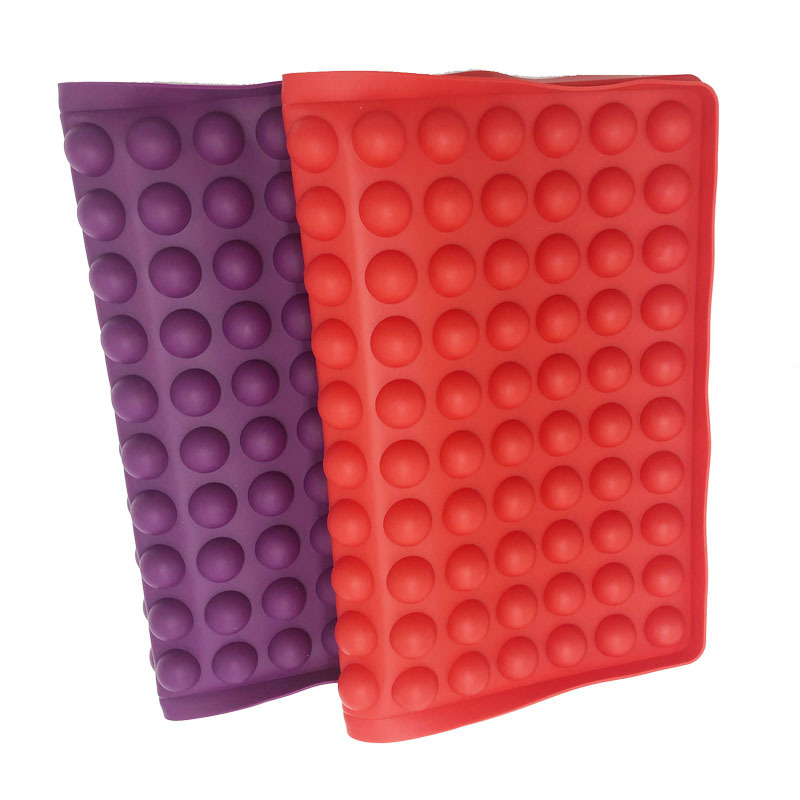barbecue mat silica gel mat microwave oven baking mat can be used to make small ball biscuit dog food biscuit mold