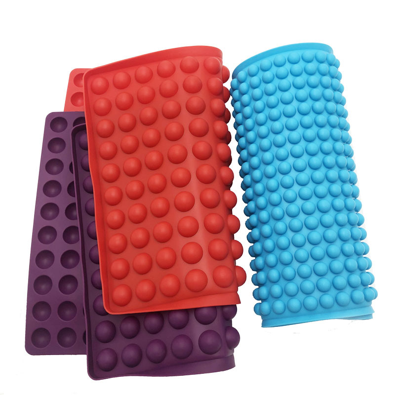 barbecue mat silica gel mat microwave oven baking mat can be used to make small ball biscuit dog food biscuit mold