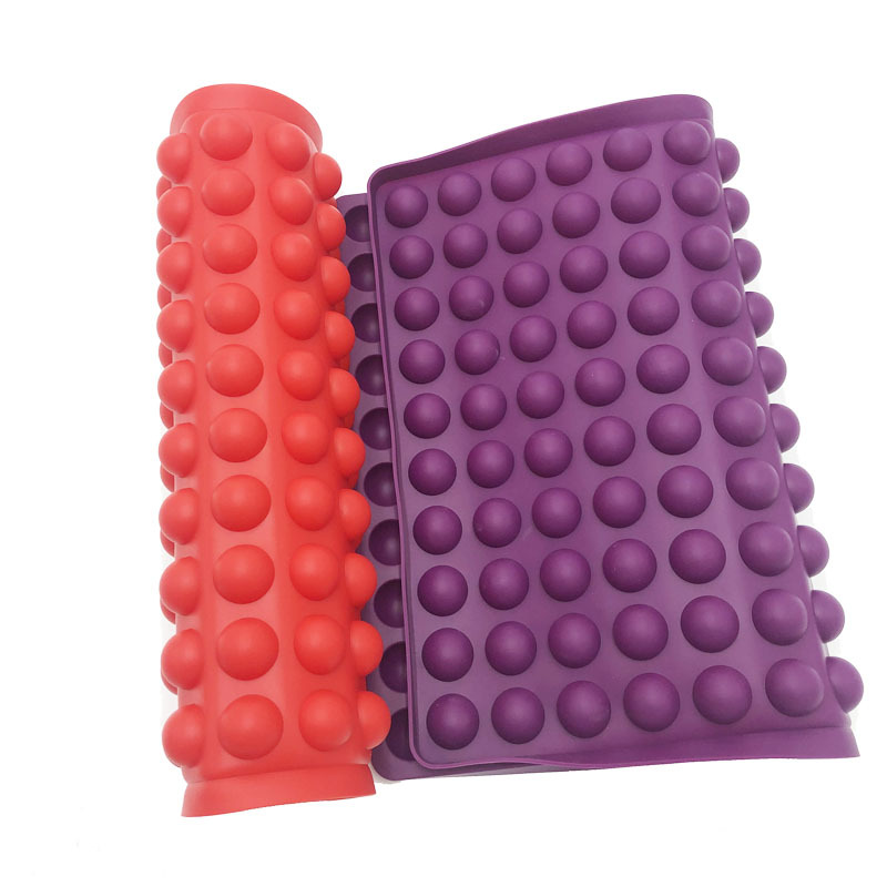 barbecue mat silica gel mat microwave oven baking mat can be used to make small ball biscuit dog food biscuit mold